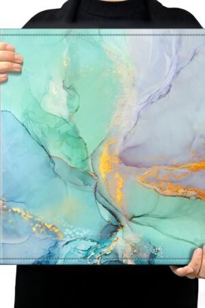 Photo Album 4x6 Photos - 600 Pockets Large Capacity Albums Book Cover for Family Wedding Anniversary Baby Vacation Pictures, Emerald Marble